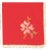 Last chance to purchse these sweet red cotton embroidered napkins. Final markdown taken. Darling vintage red cotton cross-...
