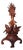 Antique Black Forest Vase Holder with Birds, 1890s For Sale