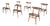 Vintage CH30 Dining Chairs by Hans J. Wegner for Carl Hansen & Son, Denmark, 1950, Set of 6 For Sale