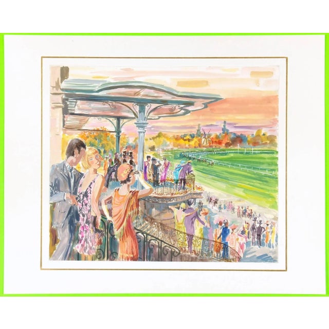 Mid-Century Modern At the Races For Sale - Image 3 of 4