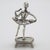 Vintage Italian Handmade Genuine Silver 800 Ballerina Dancer Figurine Miniature For Sale - Image 4 of 9