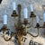Rococo Vintage Gilt Bronze Rococò Style Five-Arm Acanthus Leaf Wall Sconces—A Pair For Sale - Image 3 of 6