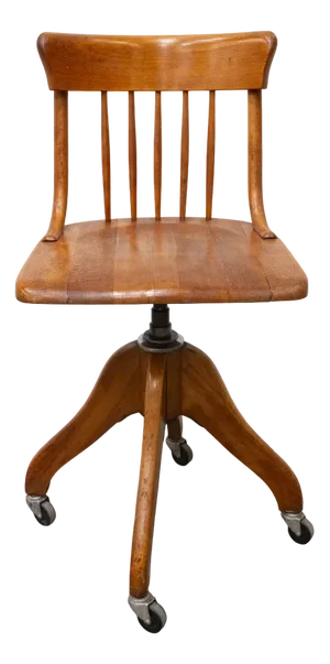 Industrial Swivel Laboratory Chair, 1940s
