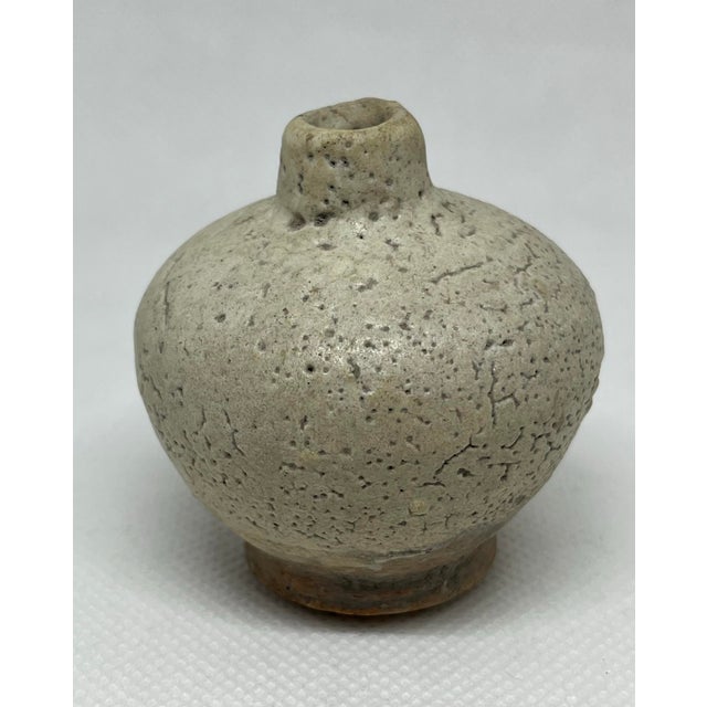 Chinese 12 Antique Chinese White Glaze Miniature Vase. Song Dynasty (960-1279) Chinoiserie For Sale - Image 3 of 6
