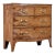 English Burr Walnut Bow Front Chest of Drawers circa 1870 with Bookmatch Veneer For Sale