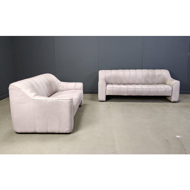 DS44 Sofa and Chair from de Sede, 1960s, 1970s, Set of 2 For Sale - Image 4 of 7