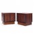 Mid-Century Modern Svend Madsen Mid Century Danish Rosewood Tambour Door Nightstands - Pair For Sale - Image 3 of 12