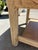 Wood Vintage Wood Side Table With Inset Stone Top and Lower Shelf For Sale - Image 7 of 17