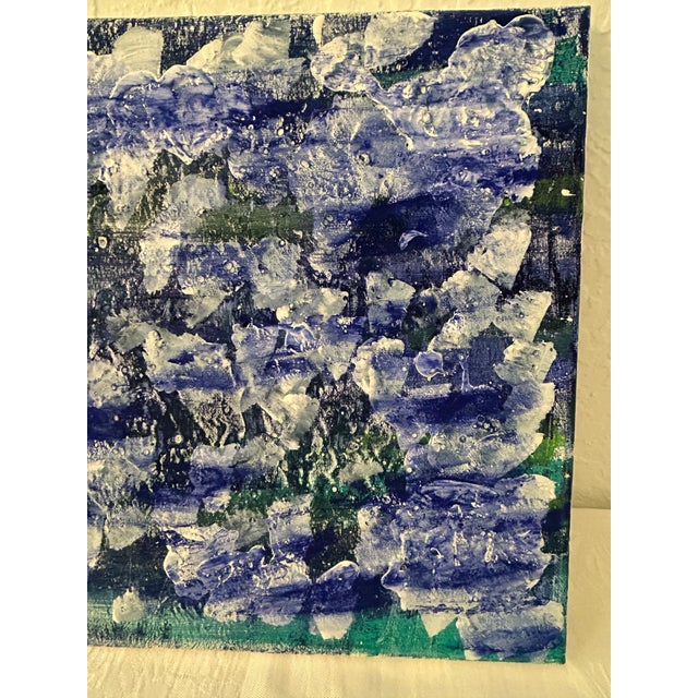 "Turbulent Sea", Abstract on Canvas For Sale - Image 4 of 7