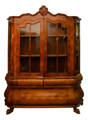 Vintage Display Cabinet in Walnut, 1950s