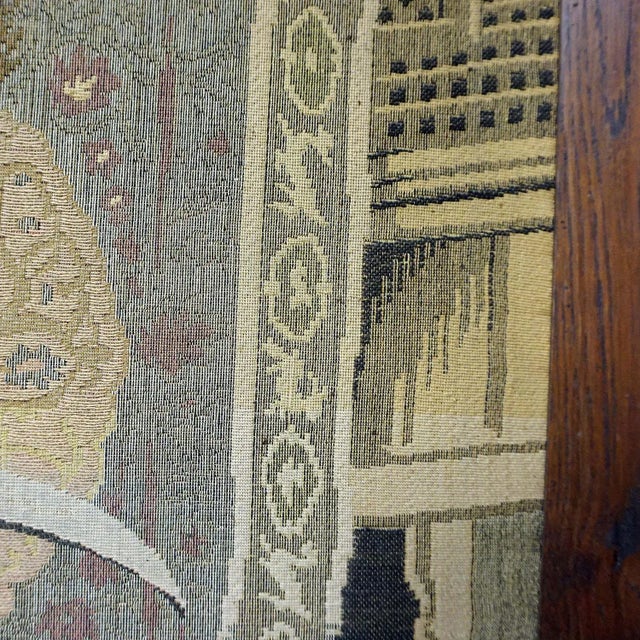 Gobelin With Dancing Turkish Dervishes, Ca. 1900 For Sale - Image 9 of 12