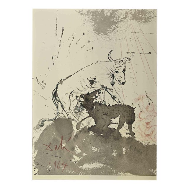 Salvador Dali, Leo Quasi Bos, Lithograph, 1964 For Sale