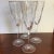 Vintage Mikasa Crystal Champagne Glasses Dune Grass Pattern Made in Germany Circa 1983 - Set of 4 For Sale - Image 13 of 13