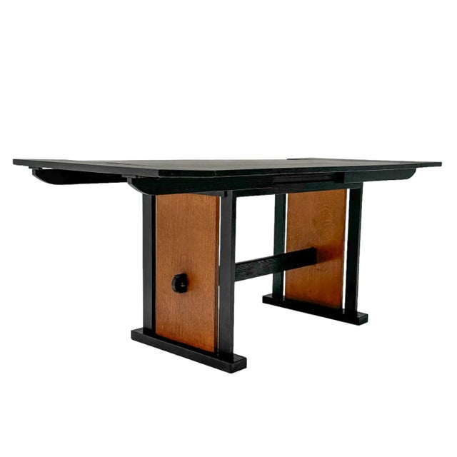 1920s Art Deco Extendable Dining Room Table by Cor Alons, 1927 For Sale - Image 5 of 8
