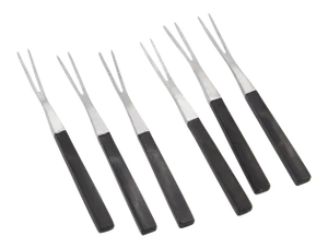 Vintage Japanese Made Cocktail Forks, S/7