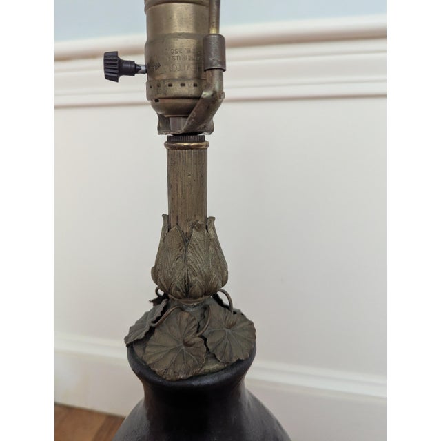 1920s Louis Dage Lamp, France For Sale In Boston - Image 6 of 10