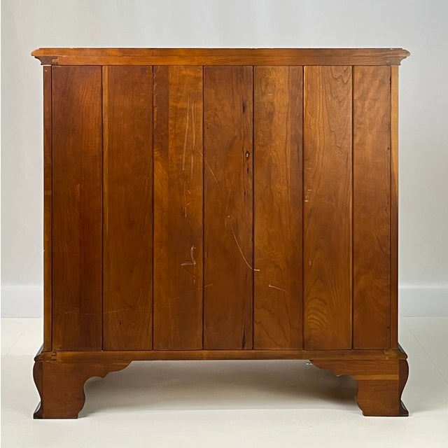 Waterford 1990s Waterford Furniture Makers Solid Cherry Bachelor’s Chest For Sale - Image 4 of 18