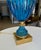 Large Murano Blue Seguso Table Lamp for Marbro For Sale - Image 15 of 16