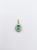 Early 21st Century Natural 18k Gold Pendant, 0.79ct Emerald, 0.66ct Diamonds For Sale - Image 5 of 7