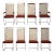 Milo Baughman for Thayer Coggin Dining Chairs - Set of 8 For Sale