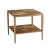 2020s Oak Rustic End Table For Sale - Image 5 of 5