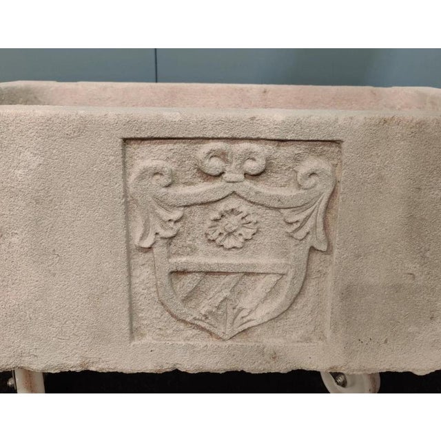 Large Stone Sink, 20th Century For Sale - Image 4 of 10