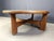 Danish Oak Round Coffee Table, 1960s For Sale - Image 3 of 10