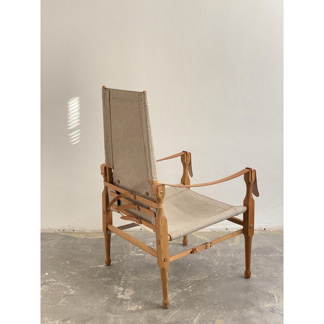 Metal Safari Chair by Bernard Marstaller For Sale - Image 7 of 17