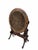 Antique Victorian Eastlake Round Tilt-Top Games Table with Tooled Leather Top, Dated 1873 An exceptional antique Victorian...