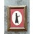 Victorian Vintage Silhouette Portrait of Woman in Gold Frame For Sale - Image 3 of 12