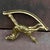 Brass Vintage Brass Rocking Horse For Sale - Image 8 of 8