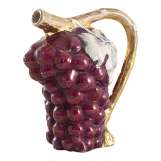 1960s French Grape Pitcher For Sale