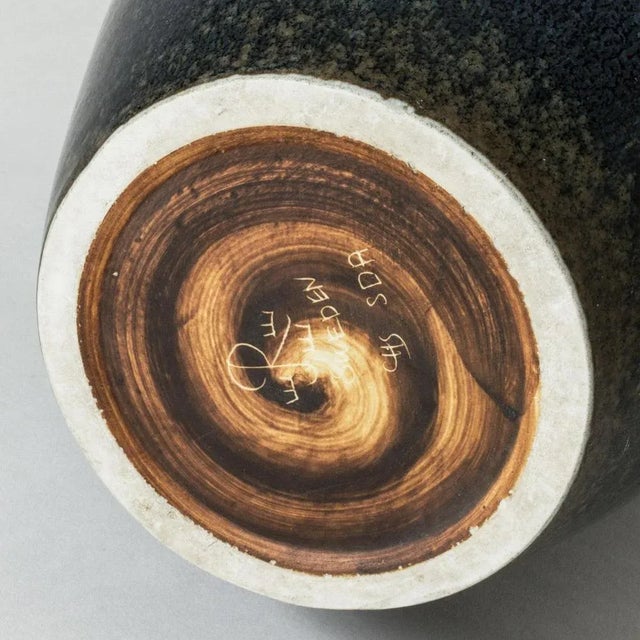 Ceramic Stoneware Floor Vase by Carl-Harry Stålhane for Rörstrand, 1950s For Sale - Image 7 of 9