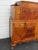 Brown Early 1900s Depression Era Carved Inlay Tall Chest of Drawers 6639 For Sale - Image 8 of 18
