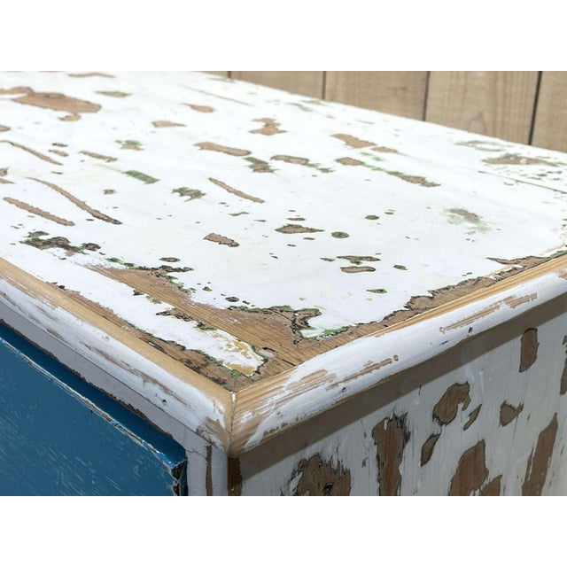 Victorian Dresser in Painted Fir For Sale - Image 11 of 16