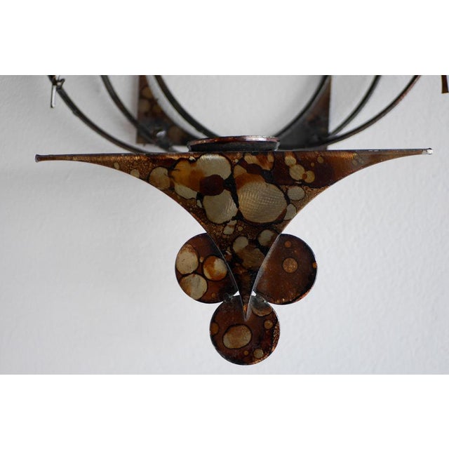 Metal Brutalist Wall Decoration by Henrik Horst, 1970s For Sale - Image 7 of 12