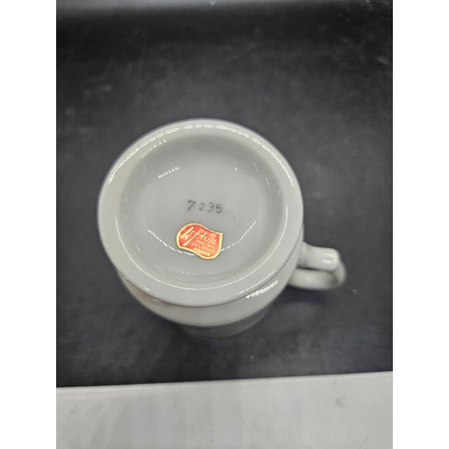 Lefton Vintage Lefton Santa Claus Pedestal Footed Coffee Mug For Sale - Image 4 of 4