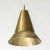 Gold Mid-Century Brass Pendant Light by Hans Bergström, 1950s For Sale - Image 8 of 8