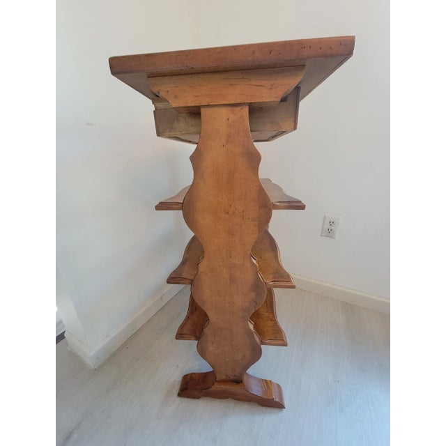 Late 20th Century Wood Etegere For Sale - Image 5 of 8