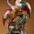 Metal Late 19th Century Cloisonné Enamel Double Crane Figurine, 3100g, Gilt Bronze For Sale - Image 7 of 9