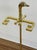 Metal Vintage Brass Mallard Duck Fireplace Tools For Sale - Image 7 of 11