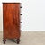 English 19th Century Mahogany Bowfront Chest of Drawers For Sale - Image 10 of 11