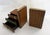 Wood Bookends with Secret Boxes in Trompe L'Oeil of Stacked Books, 1980s, Set of 2 For Sale - Image 4 of 12