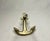Brass Nautical Solid Brass Anchor Pen Desk Accessory Set For Sale - Image 8 of 11