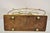 Antique English Victorian Brass and Oak Wood Scrolling Magazine Rack For Sale - Image 9 of 11