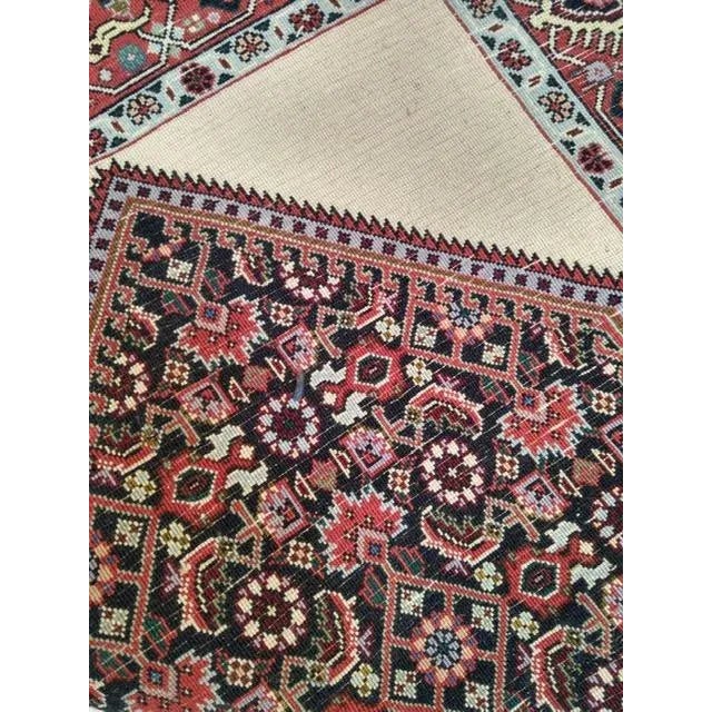1970s Vintage Persian Bijar Rug For Sale - Image 4 of 6