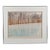 Paula Crane Signed Lithograph Reflections I Forest Lake Vintage Framed Fine Art For Sale