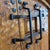 Handcrafted Solid Wood Rustic Exterior Single Door With Sidelight – Custom Mexican Design Made to Order For Sale - Image 13 of 16