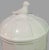 Late 20th Century Vintage White Porcelain Canister Cookie Jar Music Notes Bird Flower Covered Top For Sale - Image 5 of 7