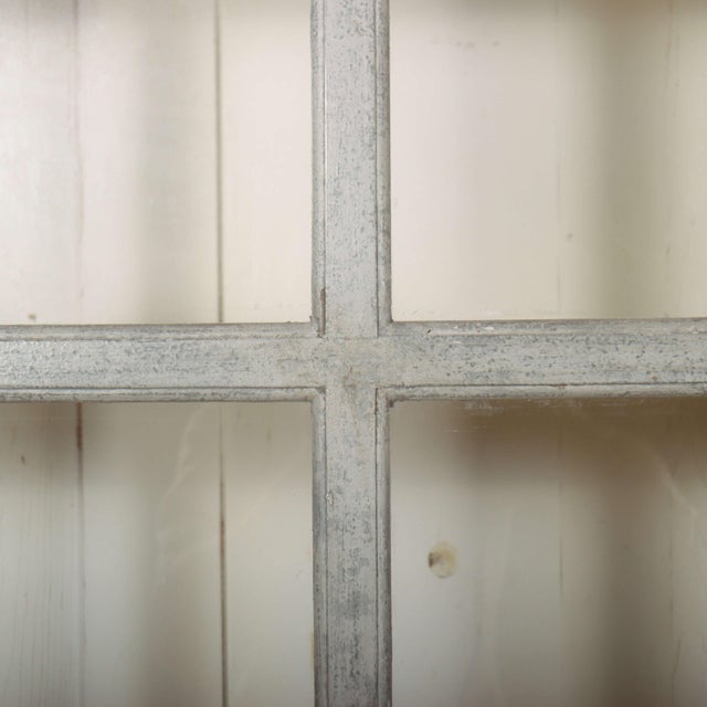 Wood English Painted Kitchen Cupboard in Pine For Sale - Image 7 of 10